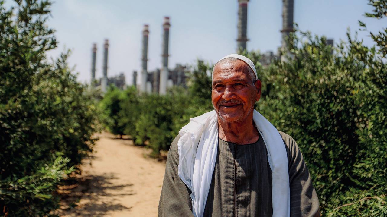 Landwirtschaft und Stromproduktion in Ägypten